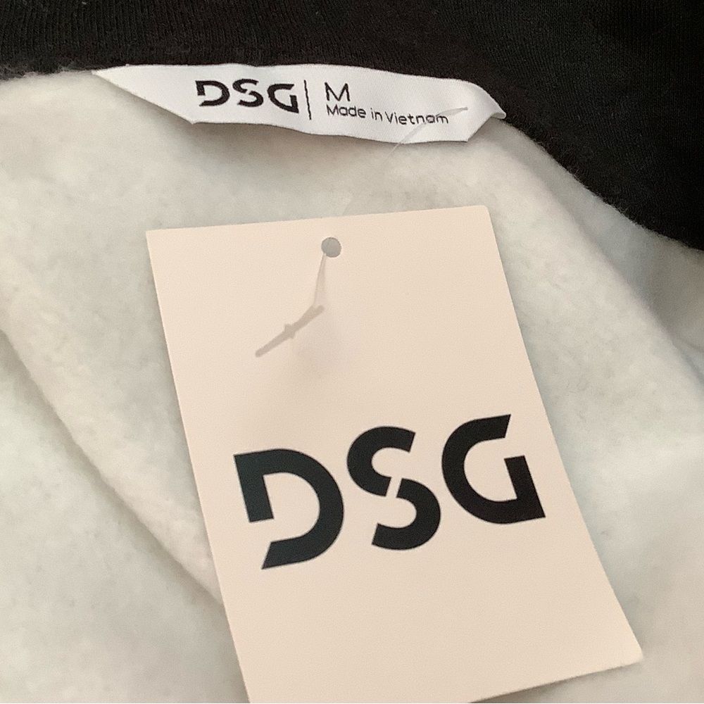 DSG Colorblock Women’s Size M Sweatshirt Snap Mock Neck Cotton Pullover NEW - Picture 13 of 15